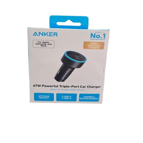 شارژر فندکی 67 وات انکر Anker A2736H11 USB-C Car Charger 67W