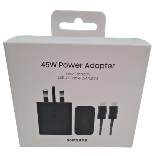 آداپتور 45w سامسونگ اصلی به همراه کابل 45w power adapter