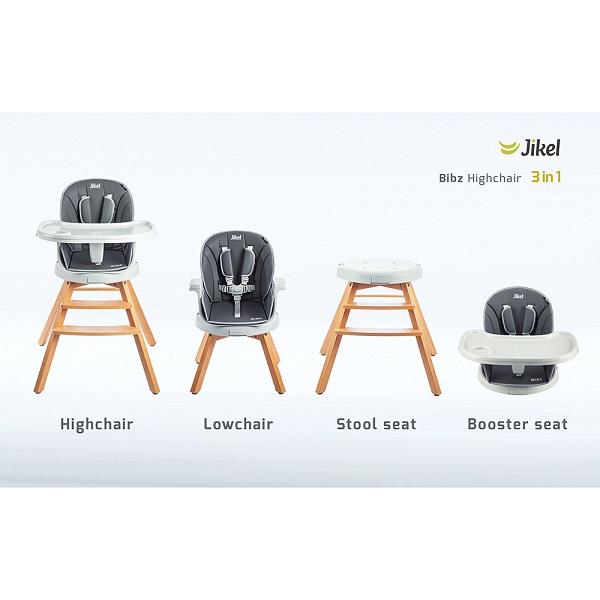 صندلی غذا سه کاره مدل Bibz جیکل Jikel