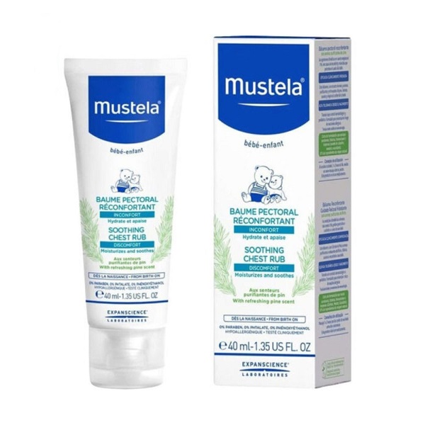 کرم تسکین دهنده قفسه سینه موستلا Mustela